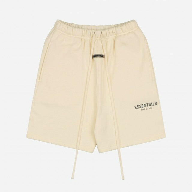 Fear Of God Essential 2021 Spring-Summer Cream Shorts Apparel Collection